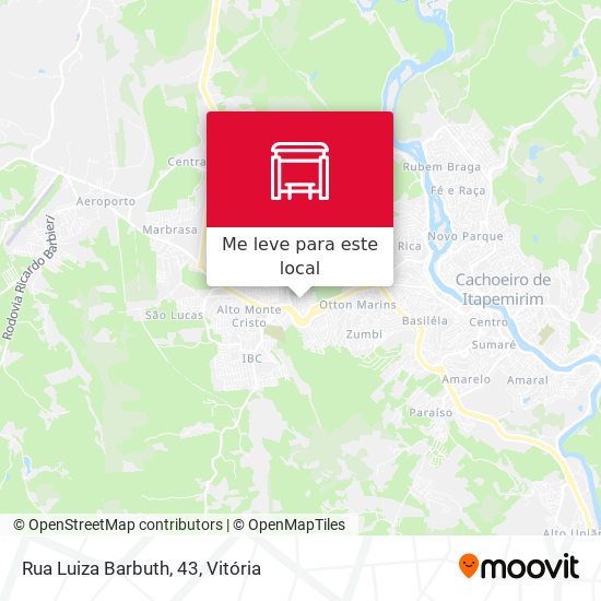 Rua Luiza Barbuth, 43 mapa