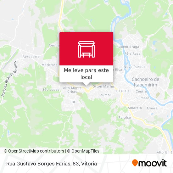 Rua Gustavo Borges Farias, 83 mapa