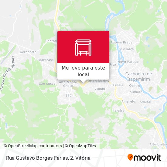 Rua Gustavo Borges Farias, 2 mapa