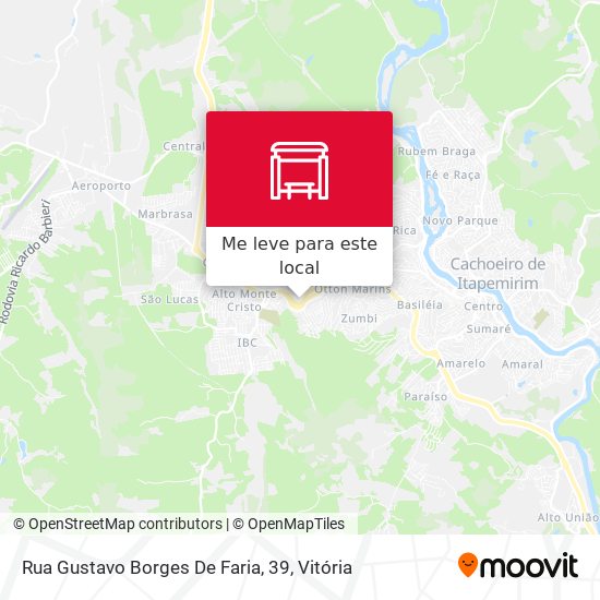 Rua Gustavo Borges De Faria, 39 mapa