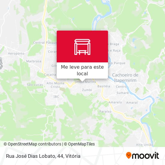 Rua José Dias Lobato, 44 mapa