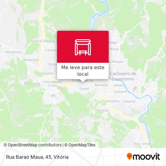 Rua Barao Maua, 45 mapa