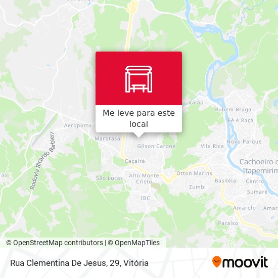 Rua Clementina De Jesus, 29 mapa