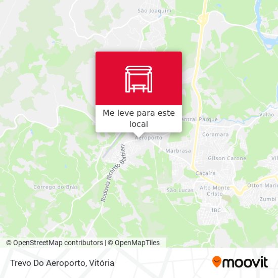 Trevo Do Aeroporto mapa