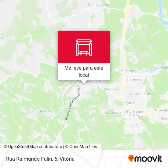 Rua Raimundo Fulin, 6 mapa
