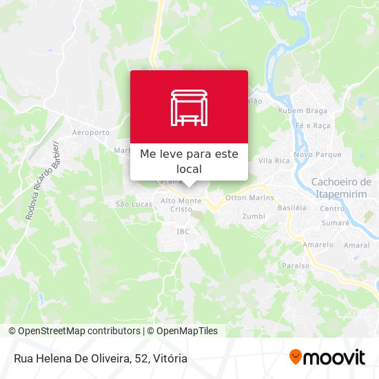 Rua Helena De Oliveira, 52 mapa