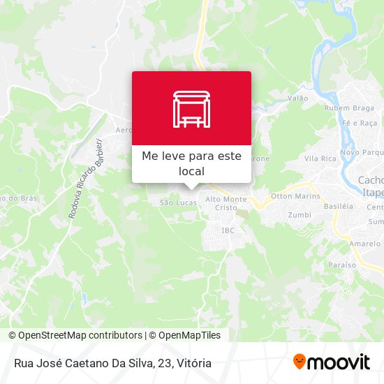 Rua José Caetano Da Silva, 23 mapa