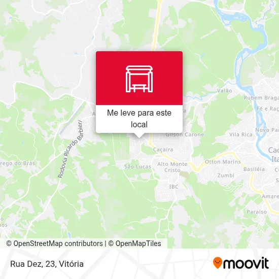 Rua Dez, 23 mapa