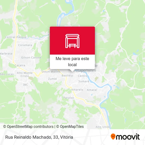 Rua Reinaldo Machado, 33 mapa