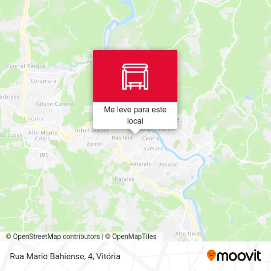Rua Mario Bahiense, 4 mapa