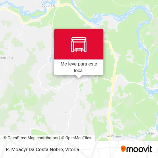 R. Moacyr Da Costa Nobre mapa