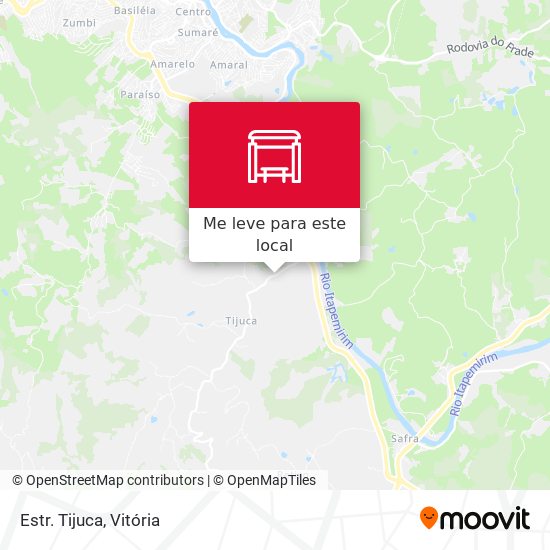 Estr. Tijuca mapa