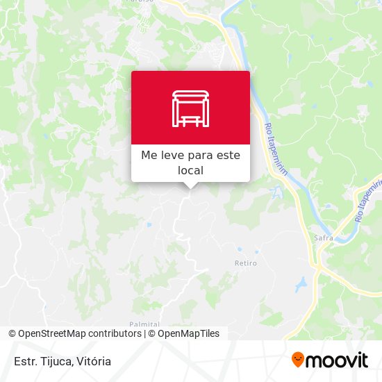 Estr. Tijuca mapa