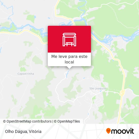 Olho Dágua mapa