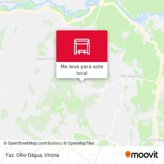 Faz. Olho Dágua mapa