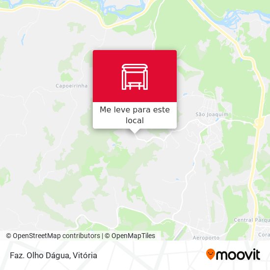Faz. Olho Dágua mapa