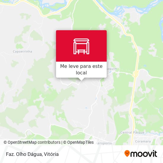 Faz. Olho Dágua mapa