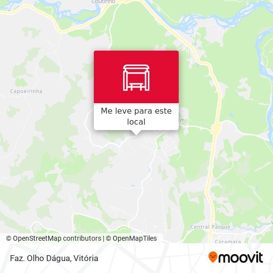Faz. Olho Dágua mapa