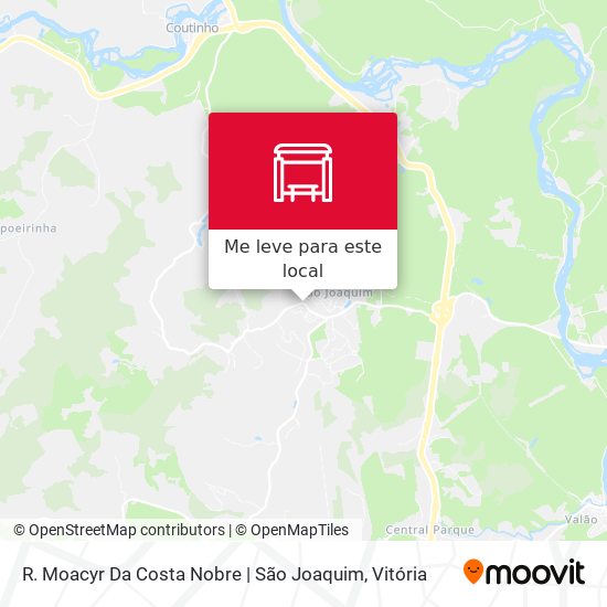 R. Moacyr Da Costa Nobre | São Joaquim mapa