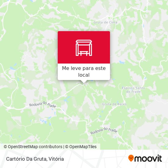 Cartório Da Gruta mapa