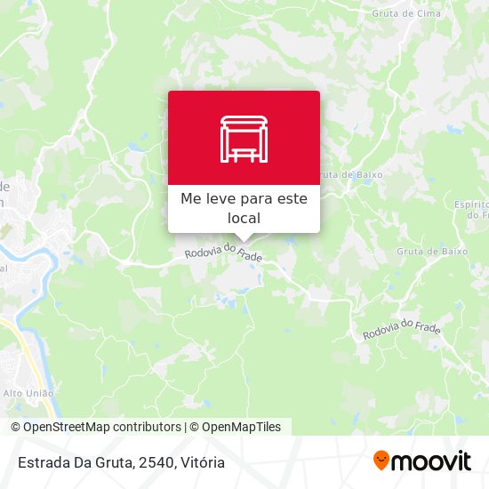 Estrada Da Gruta, 2540 mapa