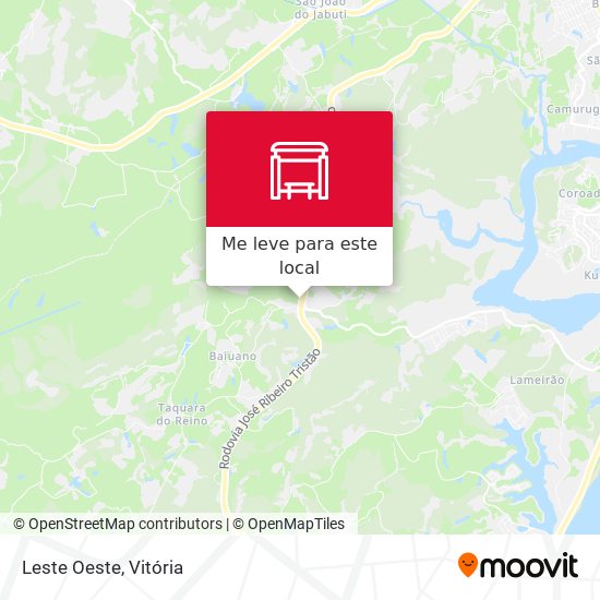 Leste Oeste mapa