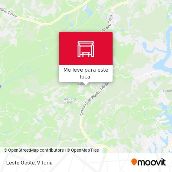 Leste Oeste mapa
