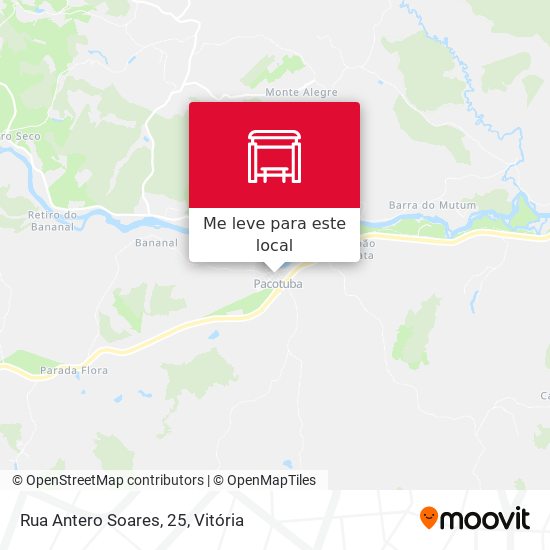 Rua Antero Soares, 25 mapa