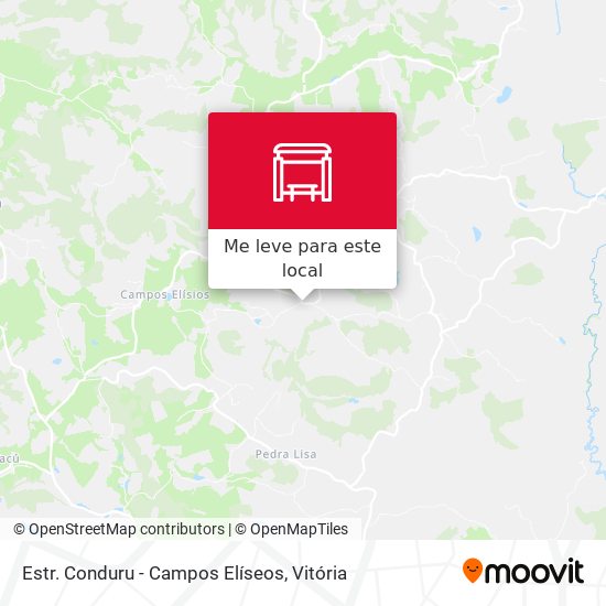 Estr. Conduru - Campos Elíseos mapa