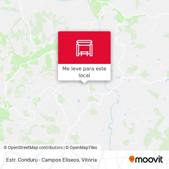 Estr. Conduru - Campos Elíseos mapa