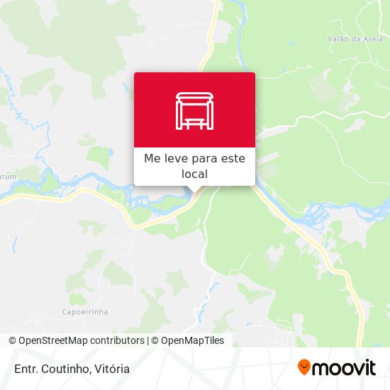 Entr. Coutinho mapa