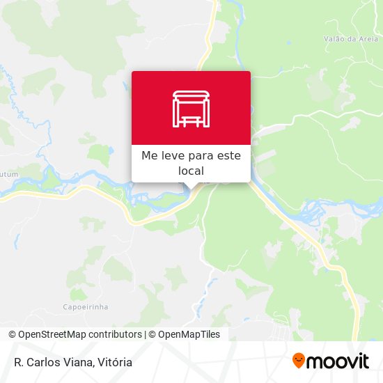 R. Carlos Viana mapa