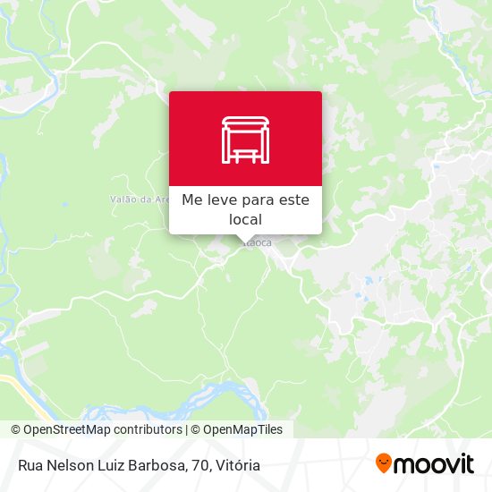 Rua Nelson Luiz Barbosa, 70 mapa
