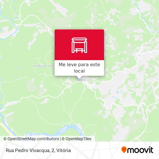 Rua Pedro Vivacqua, 2 mapa