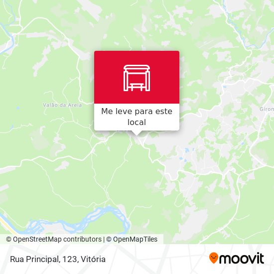 Rua Principal, 123 mapa