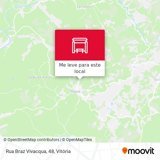 Rua Braz Vivacqua, 48 mapa