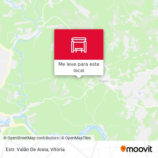 Estr. Valão De Areia mapa