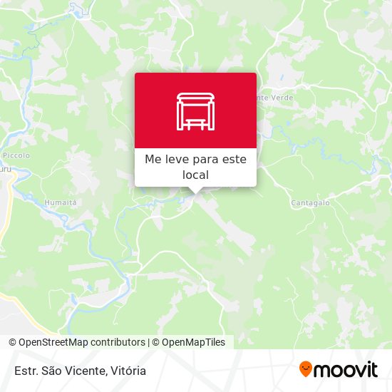Estr. São Vicente mapa