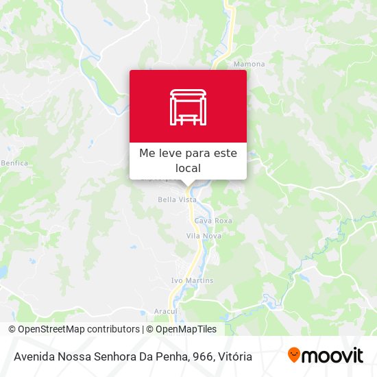 Avenida Nossa Senhora Da Penha, 966 mapa