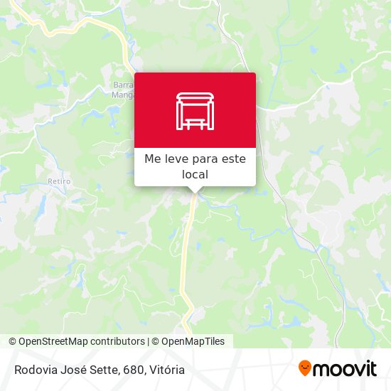 Rodovia José Sette, 680 mapa