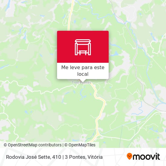 Rodovia José Sette, 410 | 3 Pontes mapa