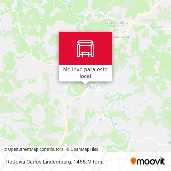Rodovia Carlos Lindemberg, 1455 mapa