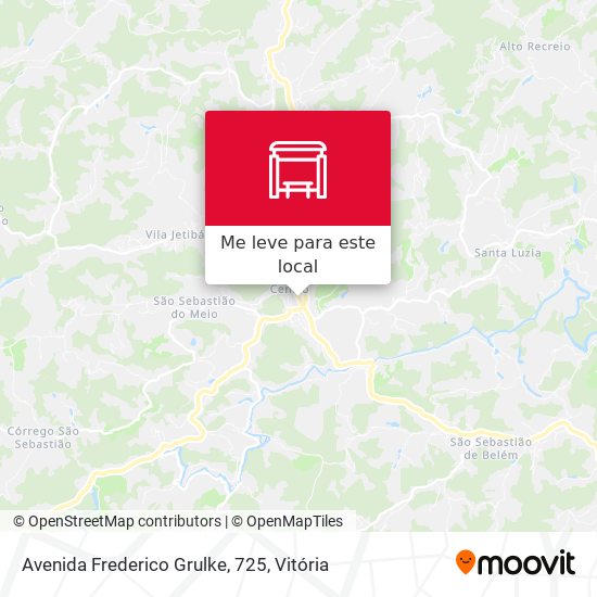 Avenida Frederico Grulke, 725 mapa