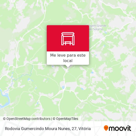 Rodovia Gumercindo Moura Nunes, 27 mapa
