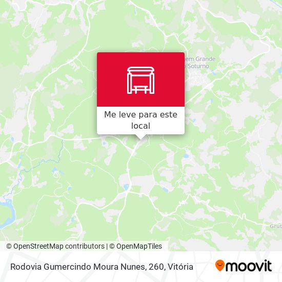 Rodovia Gumercindo Moura Nunes, 260 mapa
