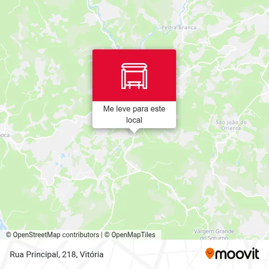Rua Principal, 218 mapa