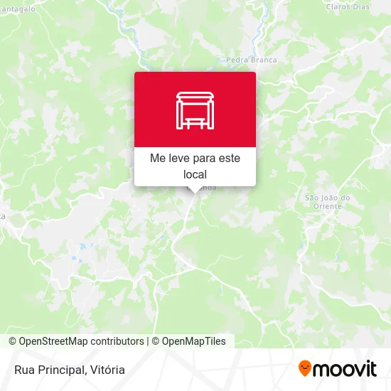 Rua Principal mapa