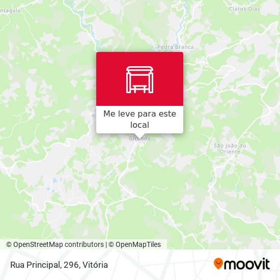 Rua Principal, 296 mapa