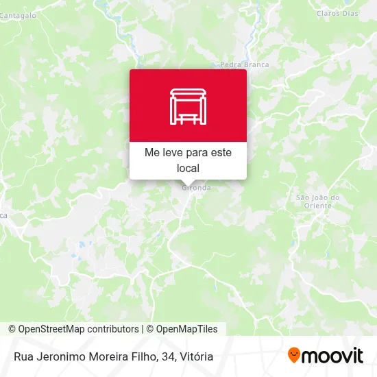 Rua Jeronimo Moreira Filho, 34 mapa