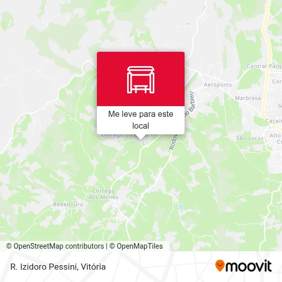 R. Izidoro Pessini mapa